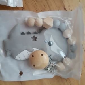 Silicone baby teether